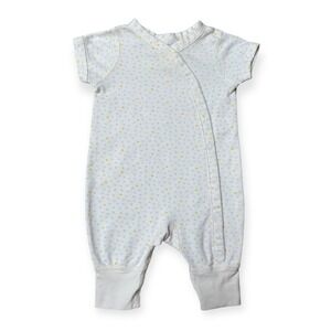 Hanna Andersson Newborn‎ Polka Dot Short Sleeve Romper